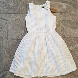 NEW Maison Jean Bourget white sunday church Dress Size 12A NEW